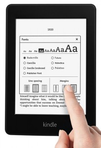 Amazon Kindle Paperwhite e-reader