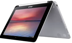 Amazon.com ASUS Chromebook Flip C100PA-DB01 10.1 Inch Touch Chromebook ( Quad Core, 2GB, 16GB, SSD, aluminum chassis) Computers & Accessories (1)