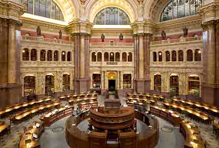 Library of Congress reading-room