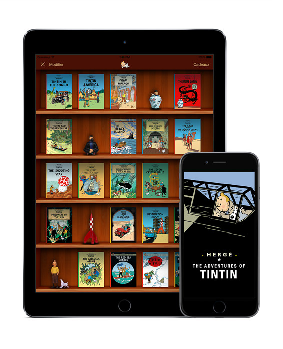 tintin-bookshelf_iPad-splash_iPhone